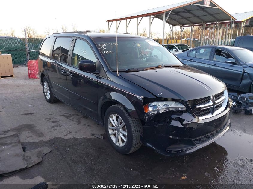 2013 DODGE GRAND CARAVAN SXT - 2C4RDGCGXDR609444