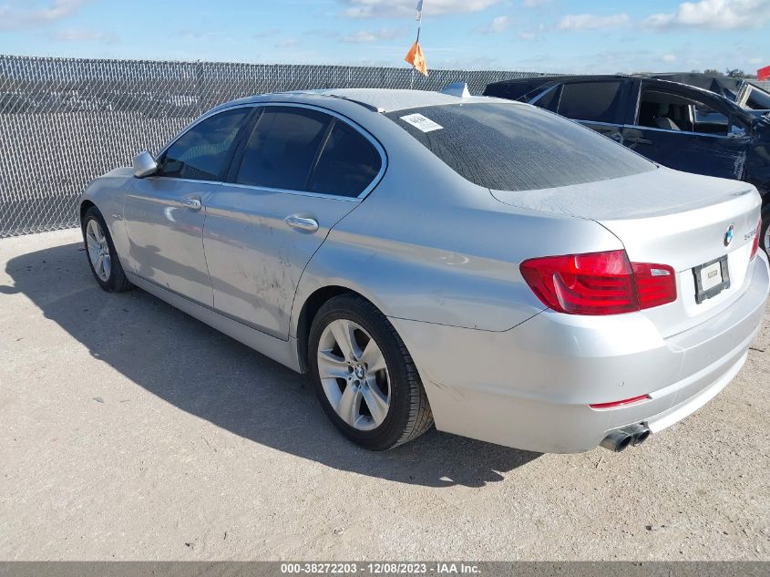 2013 BMW 5 SERIES 528I WBAXG5C58DD232145