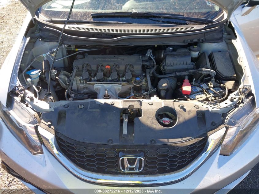 2015 HONDA CIVIC EXL - 2HGFB2F91FH501345