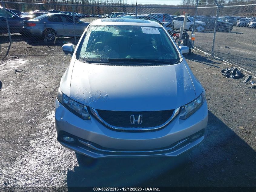 2015 HONDA CIVIC EXL - 2HGFB2F91FH501345