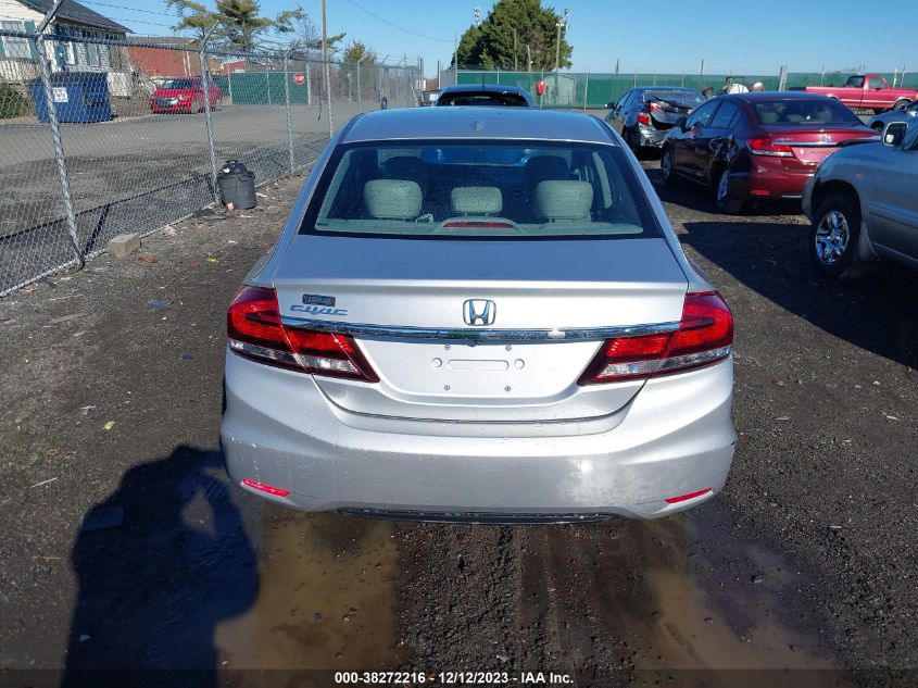 2015 HONDA CIVIC EXL - 2HGFB2F91FH501345