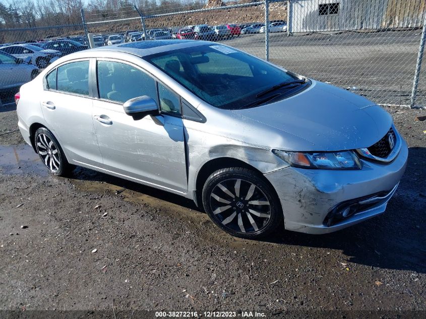2015 HONDA CIVIC EXL - 2HGFB2F91FH501345