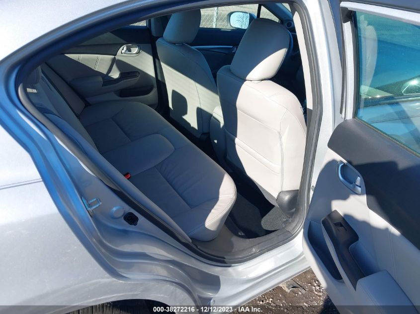 2015 HONDA CIVIC EXL - 2HGFB2F91FH501345