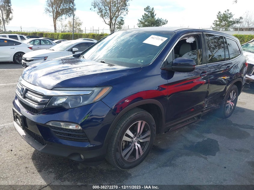 VIN 5FNYF5H50HB024892 2017 HONDA PILOT EX-L