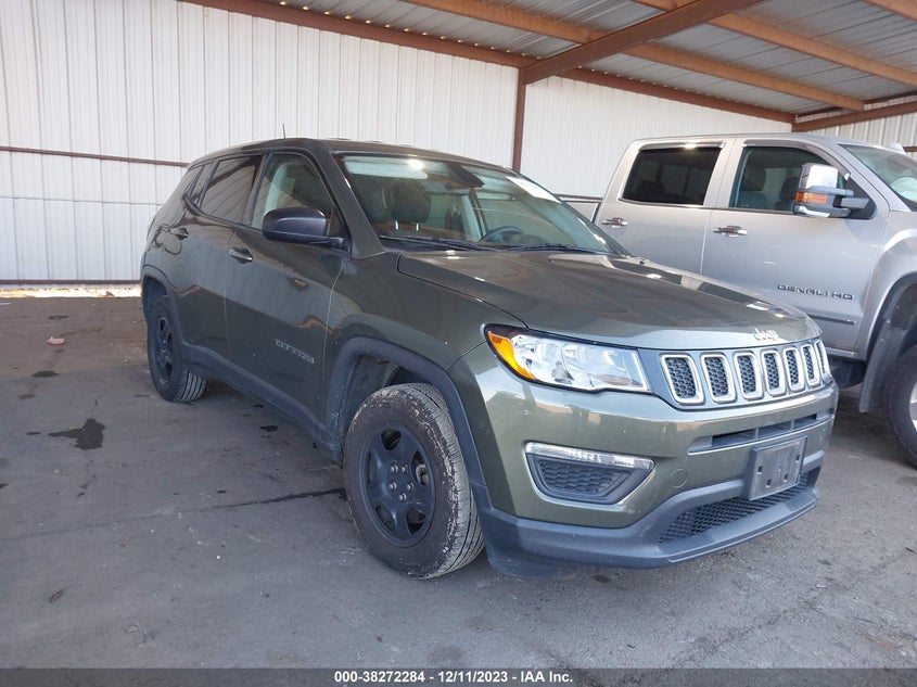 VIN 3C4NJCAB0JT488276 2018 JEEP COMPASS SPORT FWD