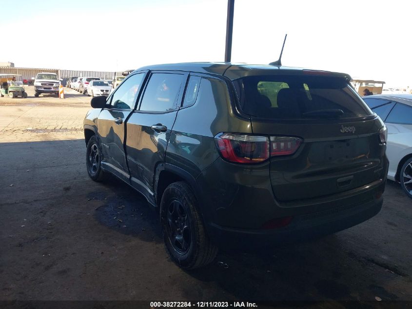 VIN 3C4NJCAB0JT488276 2018 JEEP COMPASS SPORT FWD