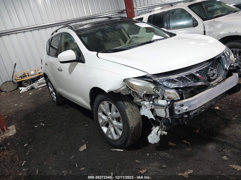 2013 NISSAN MURANO SL - JN8AZ1MWXDW317001