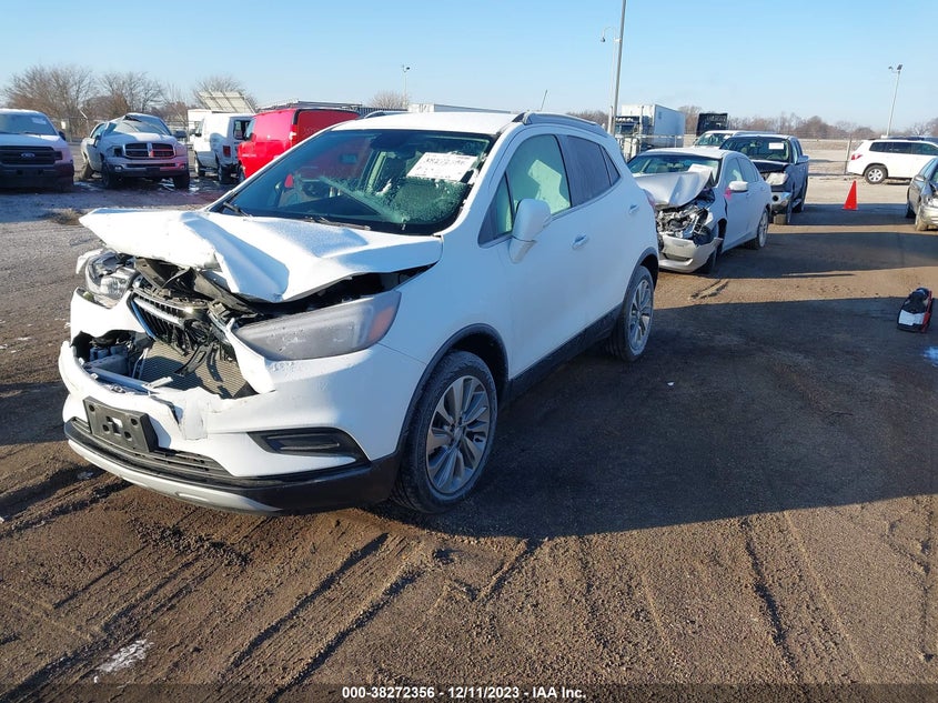VIN KL4CJASB4JB691306 2018 BUICK ENCORE PREFERRED