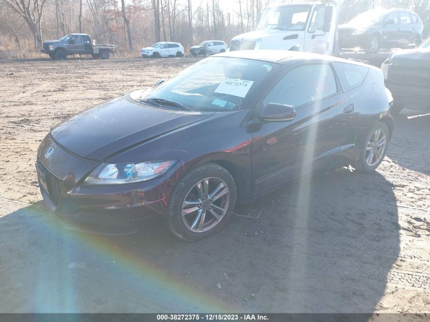 2013 HONDA CR-Z JHMZF1D44DS000567