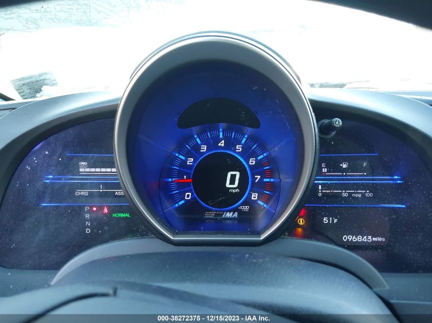 2013 HONDA CR-Z JHMZF1D44DS000567