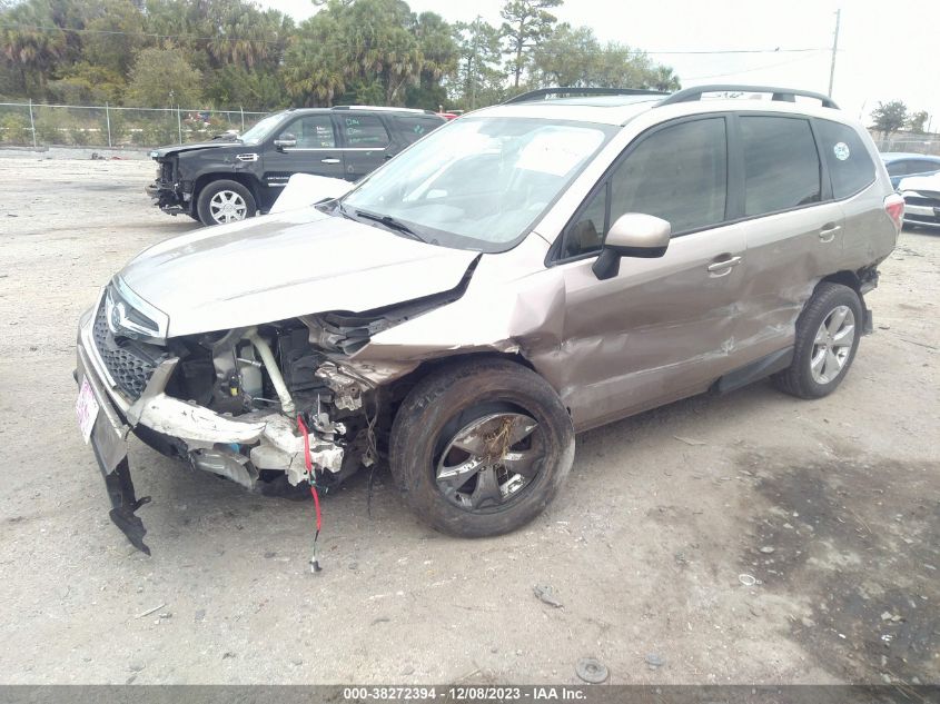 2016 SUBARU FORESTER 2.5I PREMIUM - JF2SJADC8GH468197