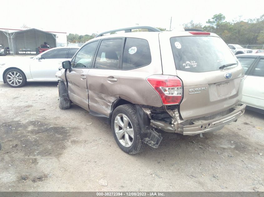 2016 SUBARU FORESTER 2.5I PREMIUM - JF2SJADC8GH468197
