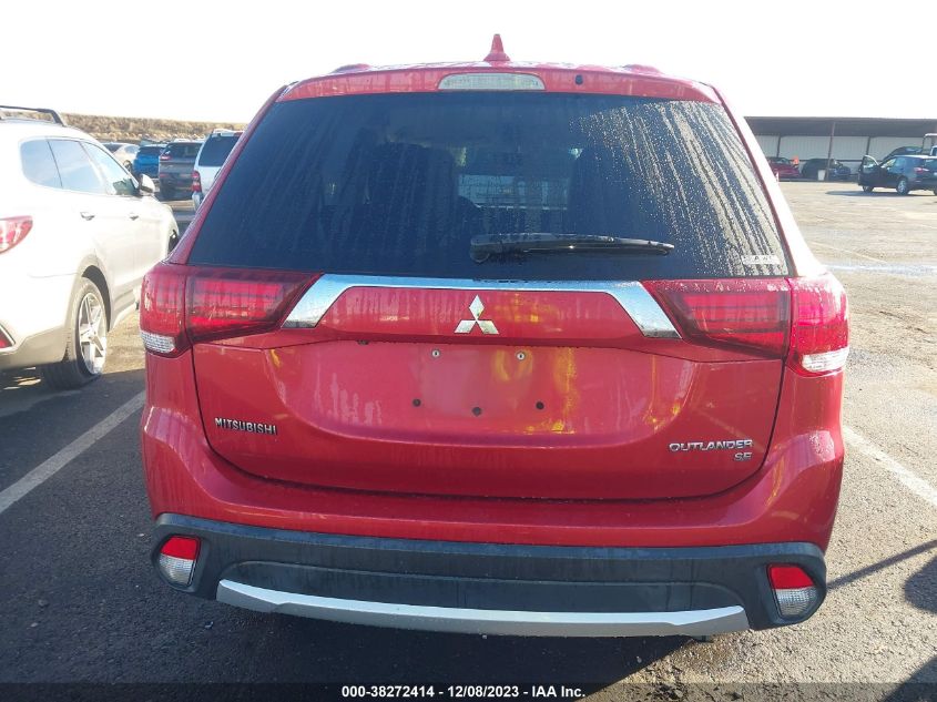 2018 MITSUBISHI OUTLANDER SE/SEL - JA4AZ3A32JZ041869