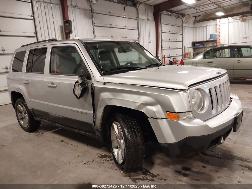 2013 JEEP PATRIOT LATITUDE - 1C4NJPFA2DD260684