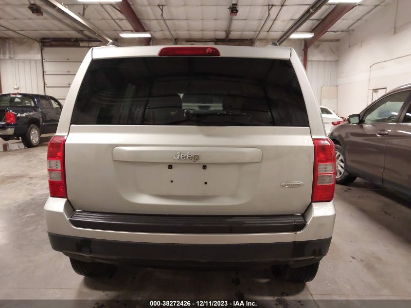 2013 JEEP PATRIOT LATITUDE - 1C4NJPFA2DD260684