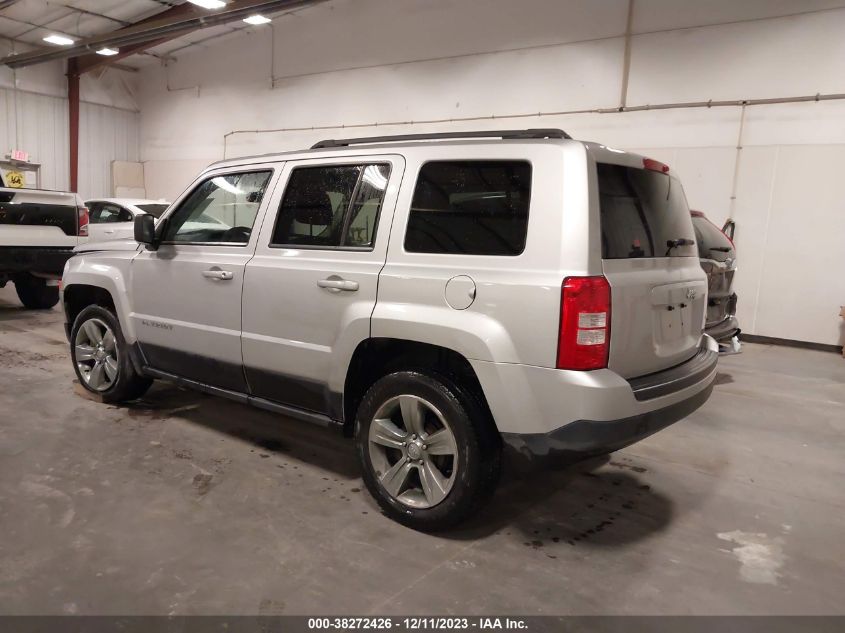 2013 JEEP PATRIOT LATITUDE - 1C4NJPFA2DD260684