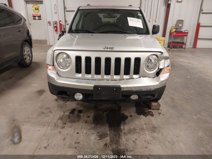 2013 JEEP PATRIOT LATITUDE - 1C4NJPFA2DD260684