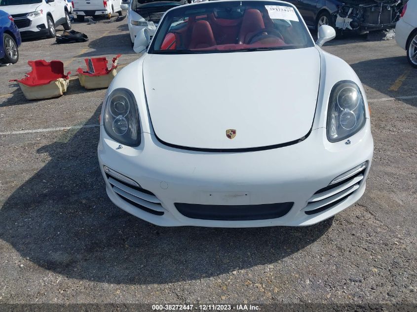 2013 PORSCHE BOXSTER WP0CA2A85DS114743