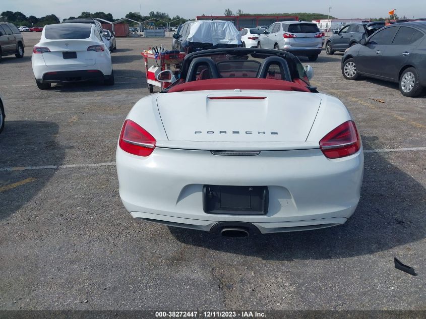 2013 PORSCHE BOXSTER WP0CA2A85DS114743