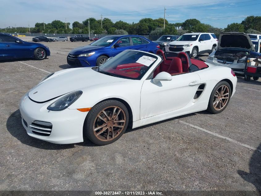 2013 PORSCHE BOXSTER WP0CA2A85DS114743