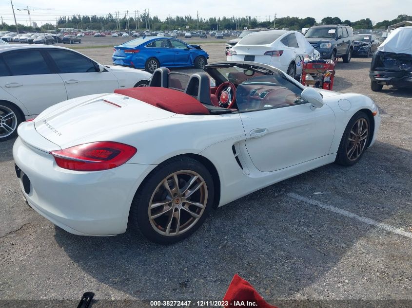 2013 PORSCHE BOXSTER WP0CA2A85DS114743