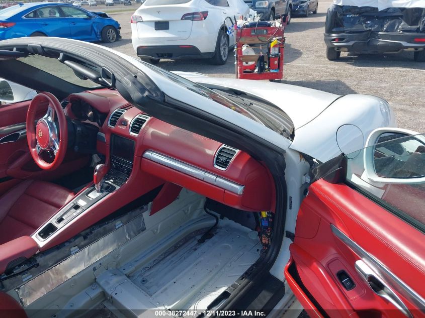 2013 PORSCHE BOXSTER WP0CA2A85DS114743