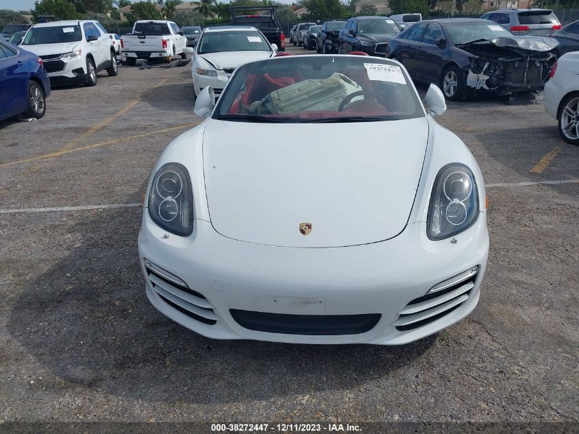 2013 PORSCHE BOXSTER WP0CA2A85DS114743