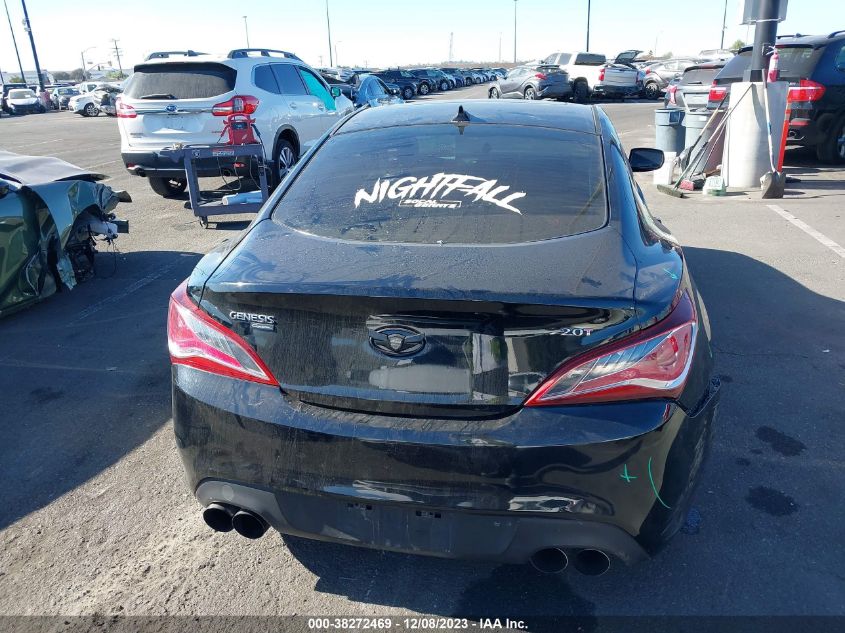 2013 HYUNDAI GENESIS 2.0T PREMIUM - KMHHT6KDXDU105894