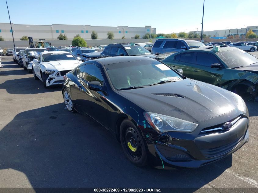 2013 HYUNDAI GENESIS 2.0T PREMIUM - KMHHT6KDXDU105894