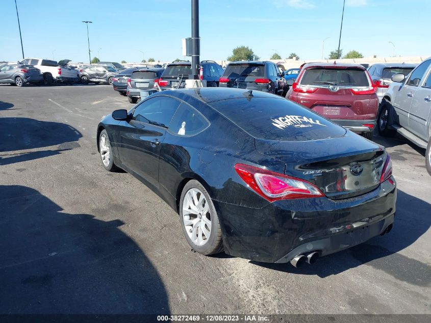 2013 HYUNDAI GENESIS 2.0T PREMIUM - KMHHT6KDXDU105894