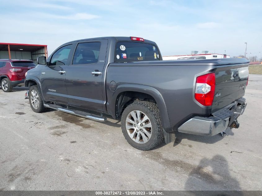 2016 TOYOTA TUNDRA CREWMAX LIMITED - 5TFHW5F10GX503107