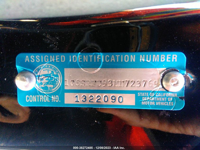 2021 RAM 1500 TRX - 1C6SRFU93MN723769