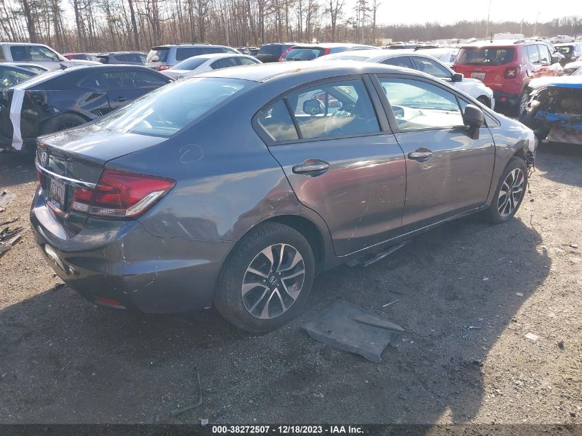 2013 HONDA CIVIC SDN EX - 19XFB2F82DE054362