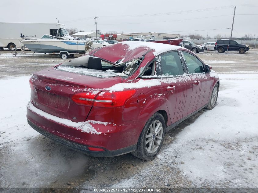 2017 FORD FOCUS SE - 1FADP3F29HL252949