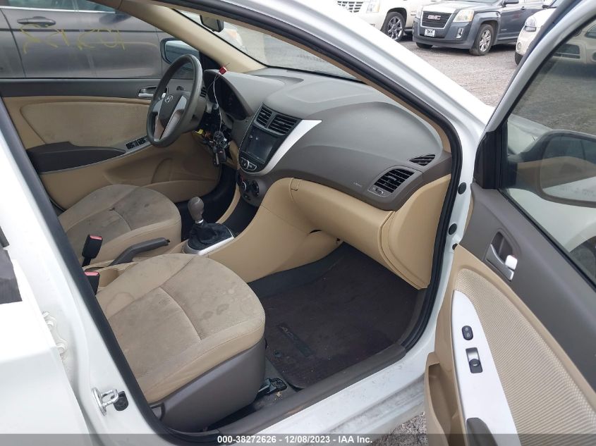 2013 HYUNDAI ACCENT GLS/GS - KMHCT4AE8DU479896
