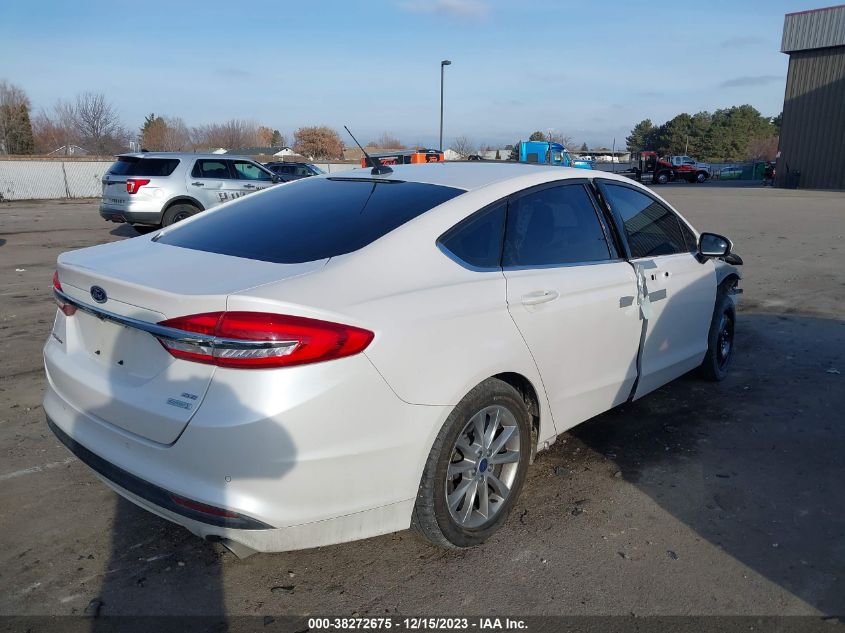 2017 FORD FUSION SE - 3FA6P0HD2HR368243