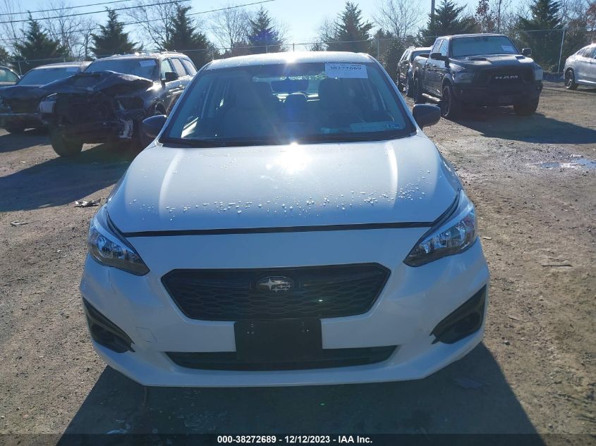 4S3GTAA62K3760527 | 2019 SUBARU IMPREZA