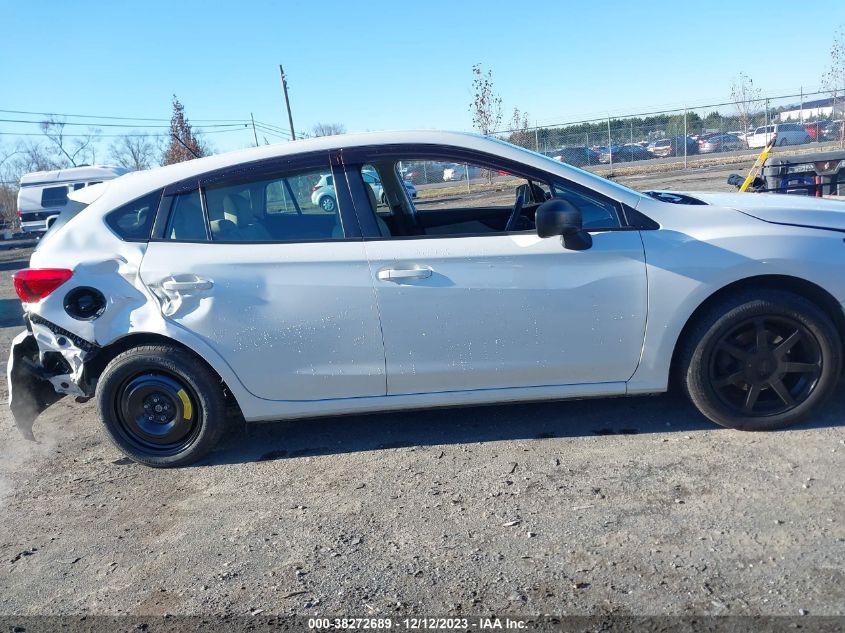 4S3GTAA62K3760527 | 2019 SUBARU IMPREZA