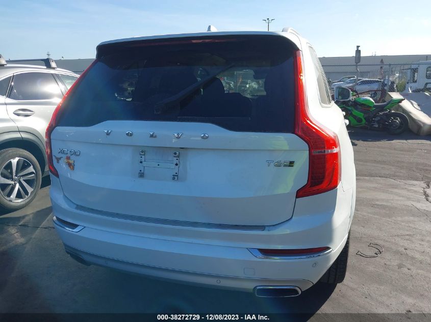 2018 VOLVO XC90 T6 - YV4A22PL3J1327074