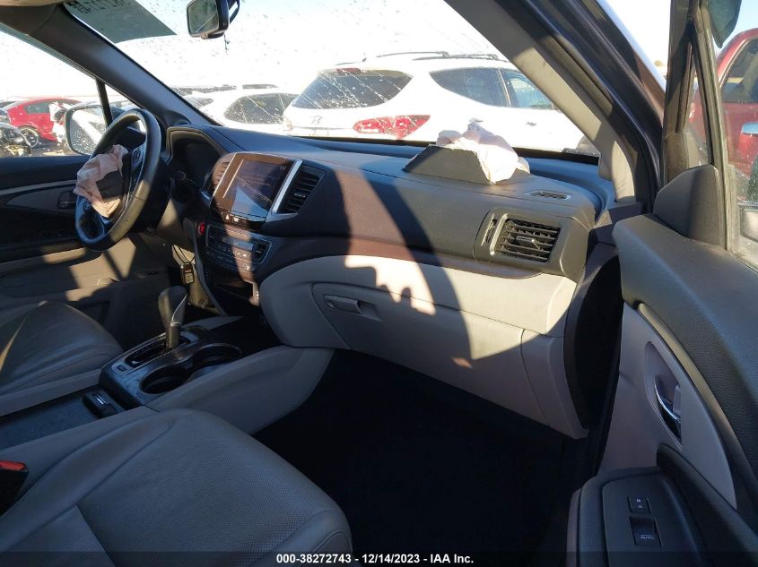 2017 HONDA RIDGELINE RTL-T - 5FPYK2F65HB007275