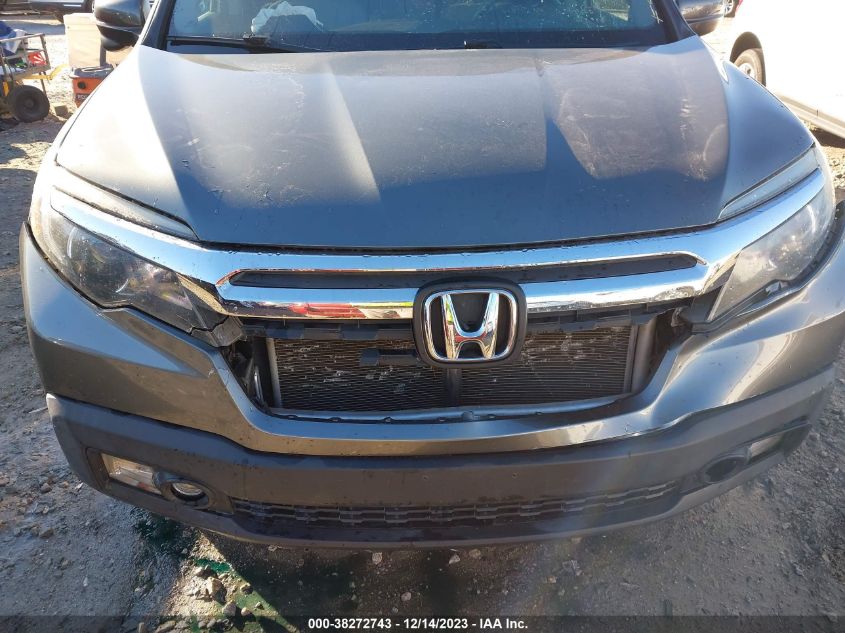 2017 HONDA RIDGELINE RTL-T - 5FPYK2F65HB007275