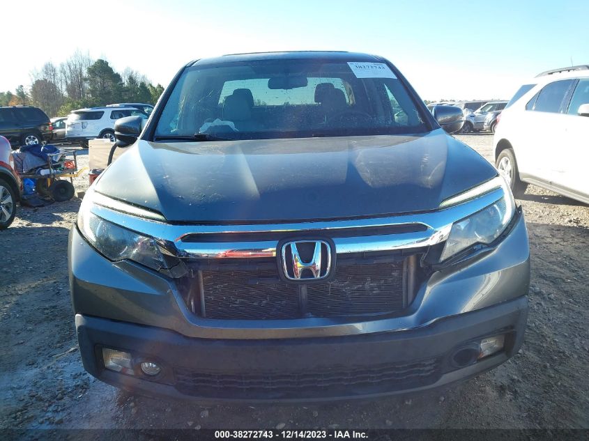 2017 HONDA RIDGELINE RTL-T - 5FPYK2F65HB007275