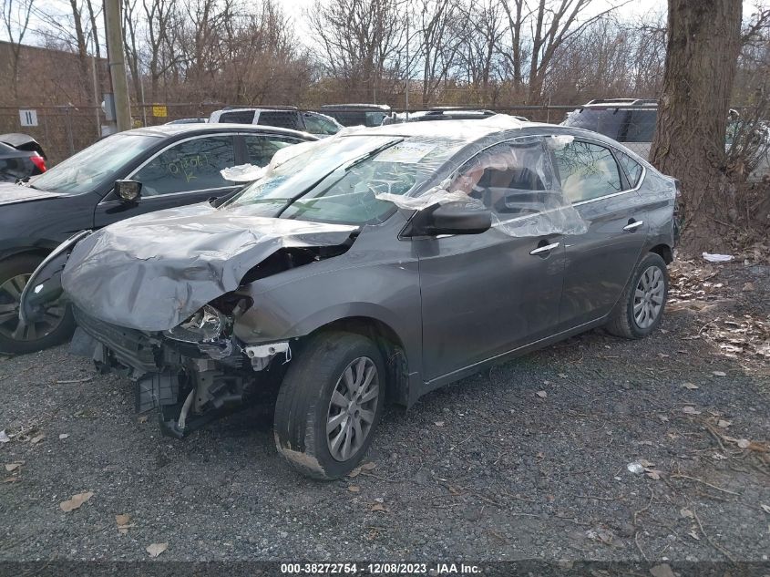 2015 NISSAN SENTRA S/SV/SR/SL - 3N1AB7AP6FY374861