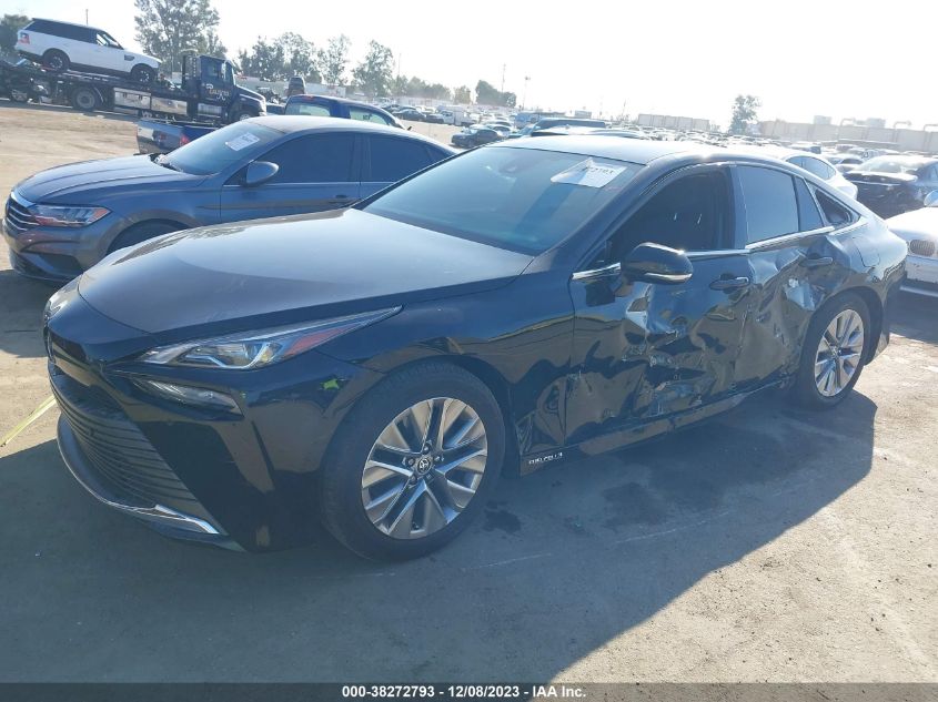 2022 TOYOTA MIRAI XLE JTDAAAAA1NA006177
