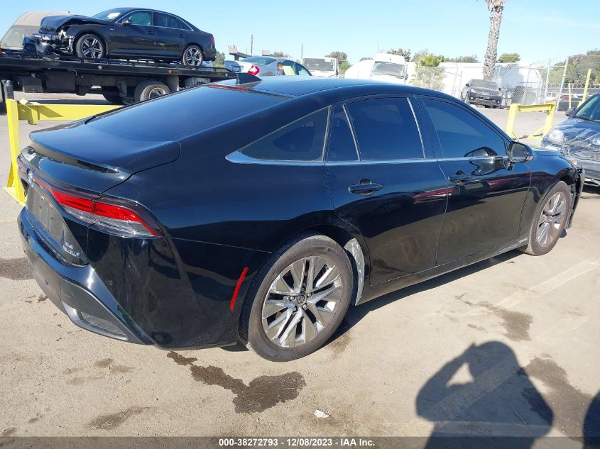 2022 TOYOTA MIRAI XLE JTDAAAAA1NA006177