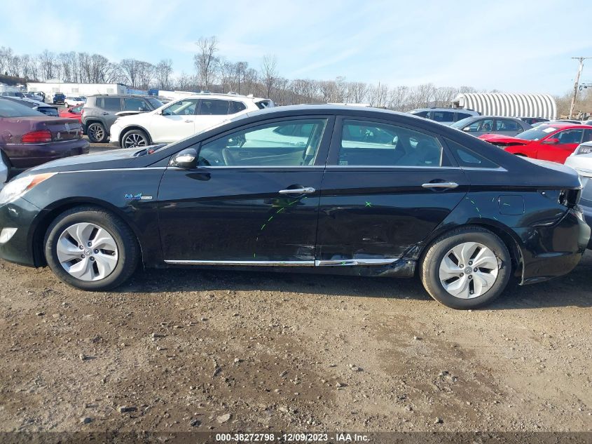 2013 HYUNDAI SONATA HYBRID - KMHEC4A49DA065270