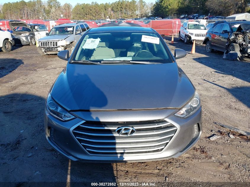 2018 HYUNDAI ELANTRA SEL/VALUE/LIMITED - 5NPD84LFXJH319833