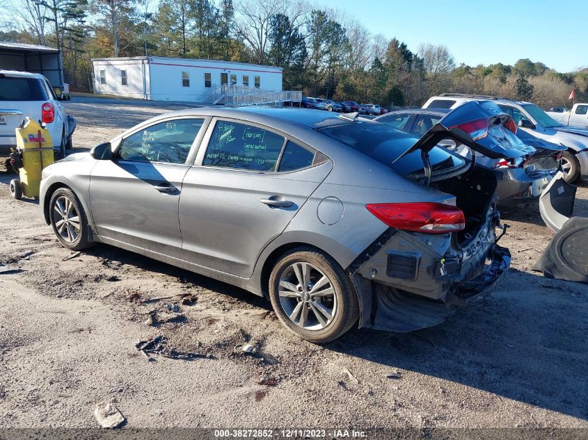 2018 HYUNDAI ELANTRA SEL/VALUE/LIMITED - 5NPD84LFXJH319833