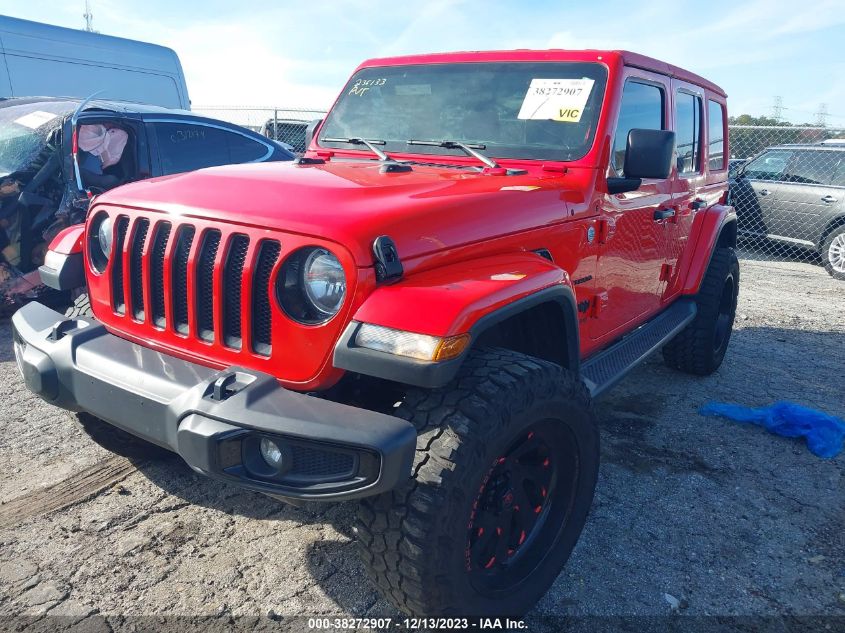 2019 JEEP WRANGLER UNLIMITED SAHARA - 1C4HJXEN2KW623441