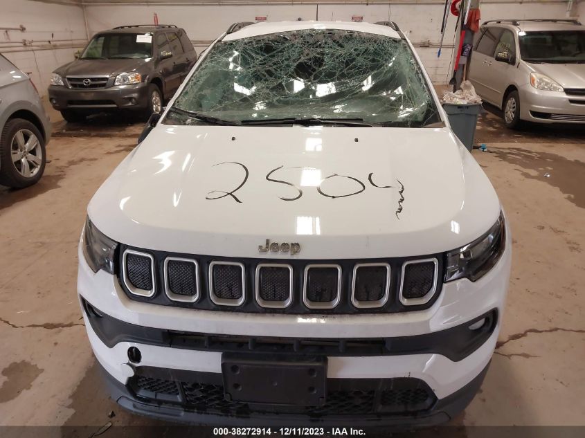 2022 JEEP COMPASS LATITUDE - 3C4NJDBB0NT156851